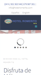 Mobile Screenshot of hotelromerito.com